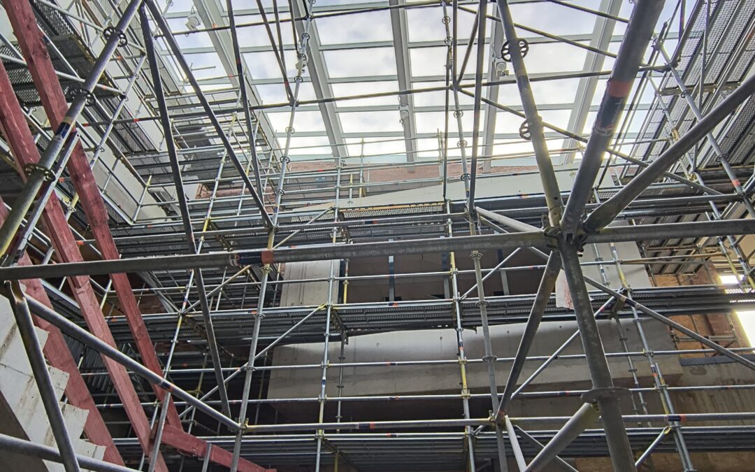 Neubau der IGS Büssingweg: Auch der Innenausbau kommt voran